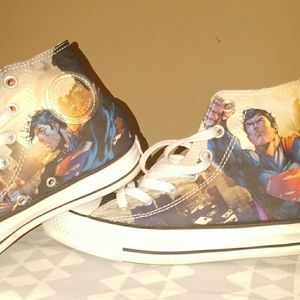 Superman Converse Unisex Shoes